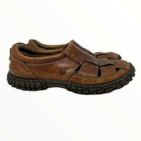 Børn Brown Leather Sandal Size 11.5 main image 5